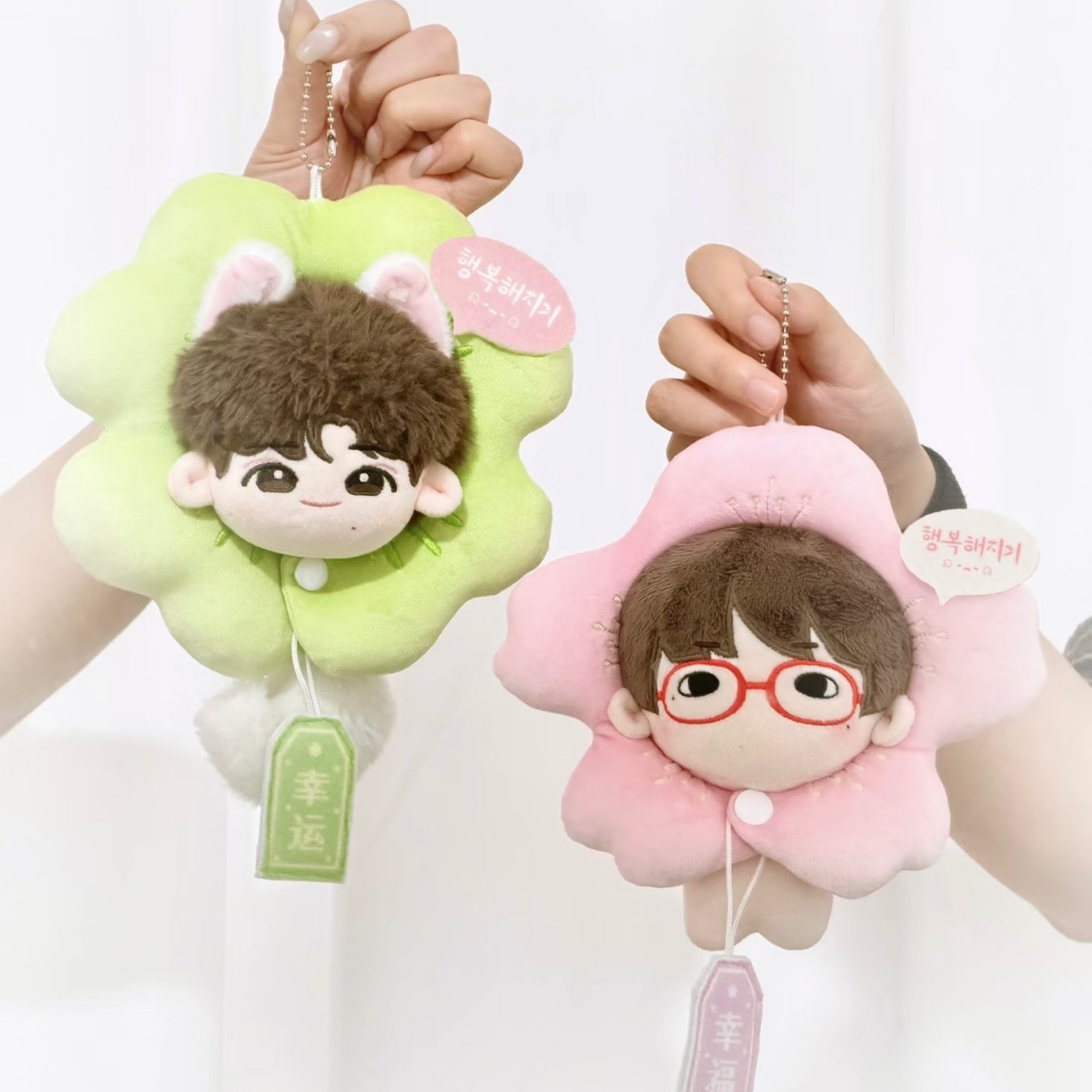 【現貨】寶寶花園系列：四葉草🍀、櫻花🌸、繡球花10cm