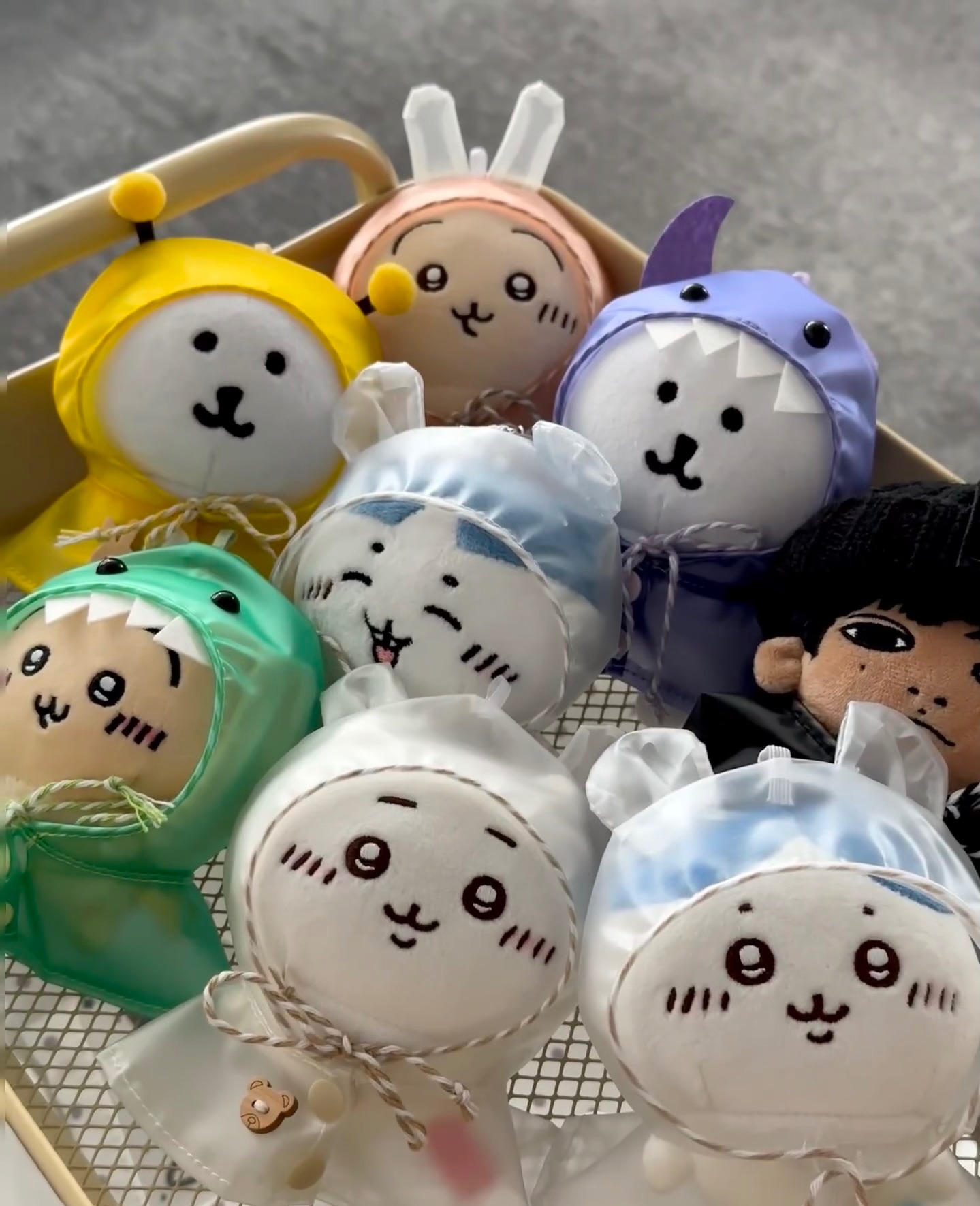 【預購】雨衣娃衣10cm