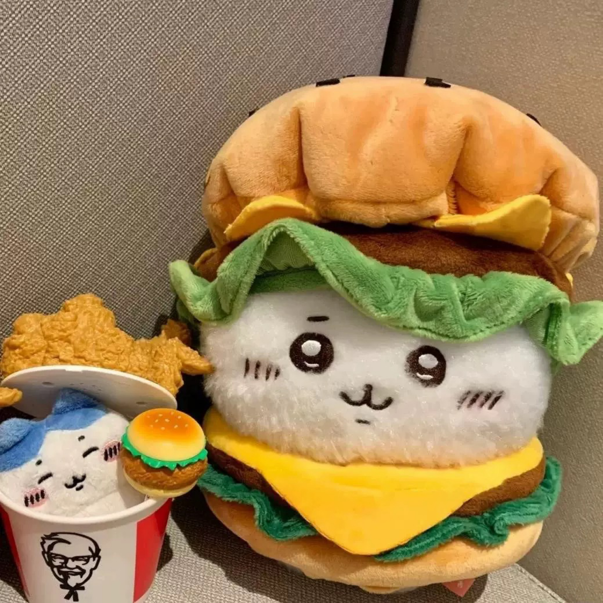 【現貨】漢堡包娃衣🍔10/20cm