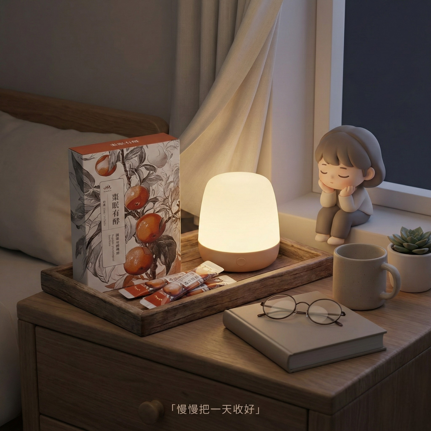 【喜真嚴選】棗眠有酵｜高敏感人的晚安開關｜GABA+酸棗仁+海藻鈣 （14包/盒）