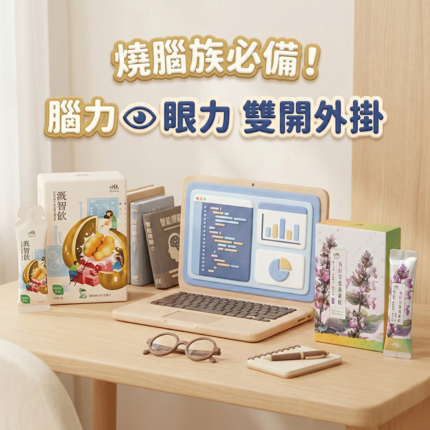 【熱銷推薦】🔥 TOP1燒腦護眼組 🔥 TOP2人間清醒組