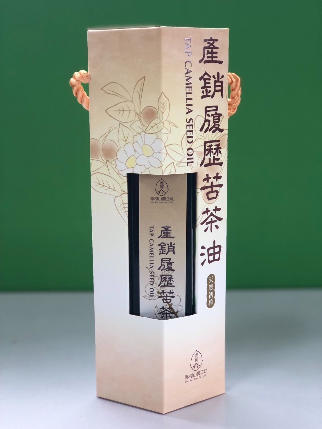 產銷履歷小果苦茶油
