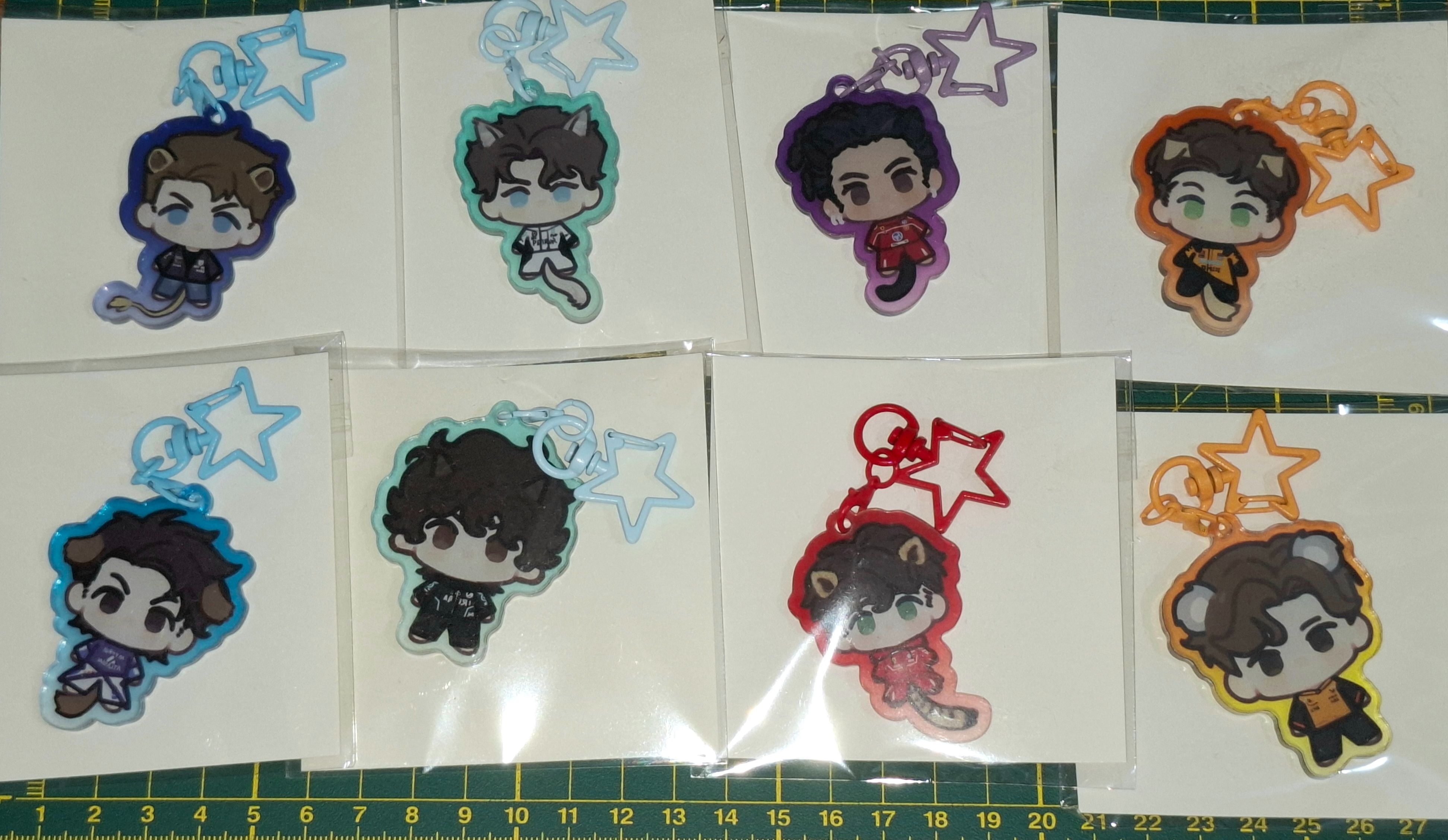 現役同人吊飾-隊出（可看說明）