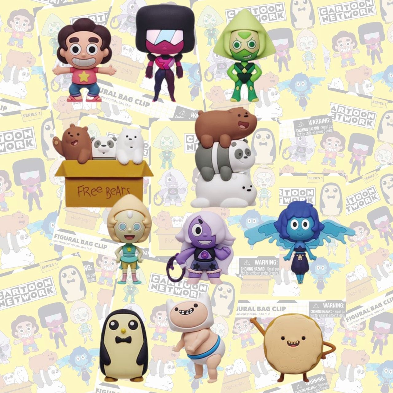 卡通頻道立體吊飾盲抽🏁