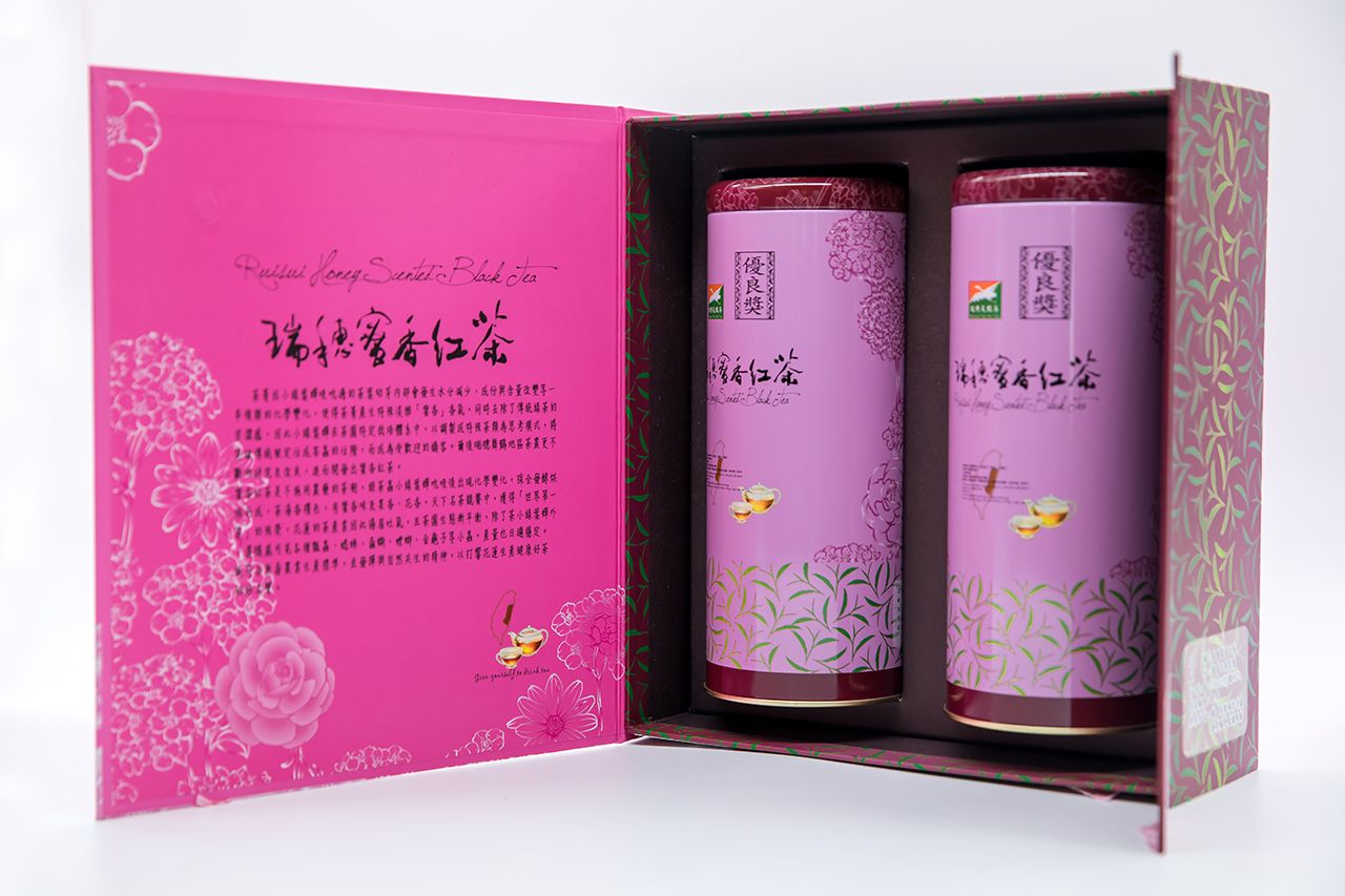 瑞穗蜜香紅茶｜優良獎｜今年新版包裝｜75g×2罐禮盒