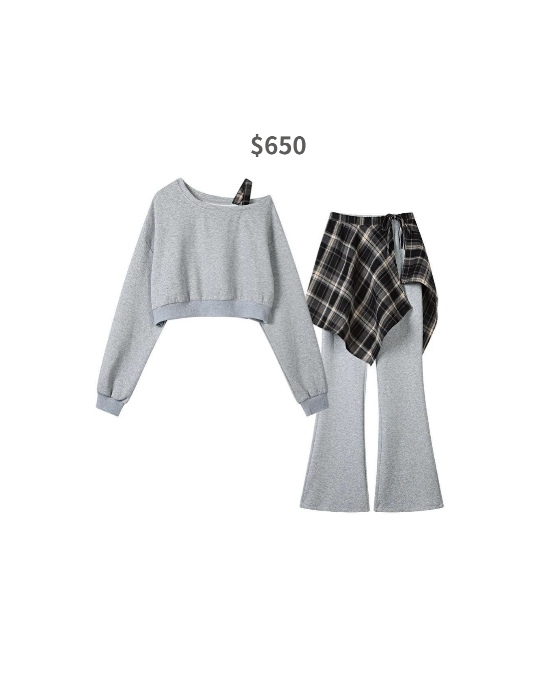 ＜Sumi-16＞休閒遮肉顯瘦套裝（上下不單售）