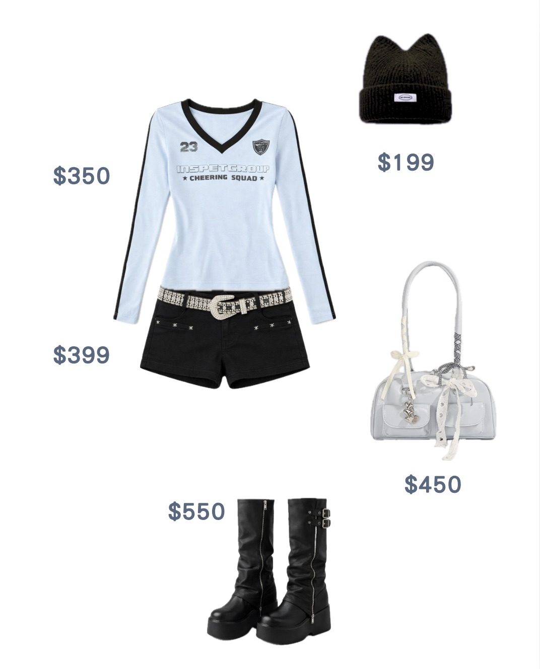 ＜Sumi-17＞美式酷辣女孩套裝