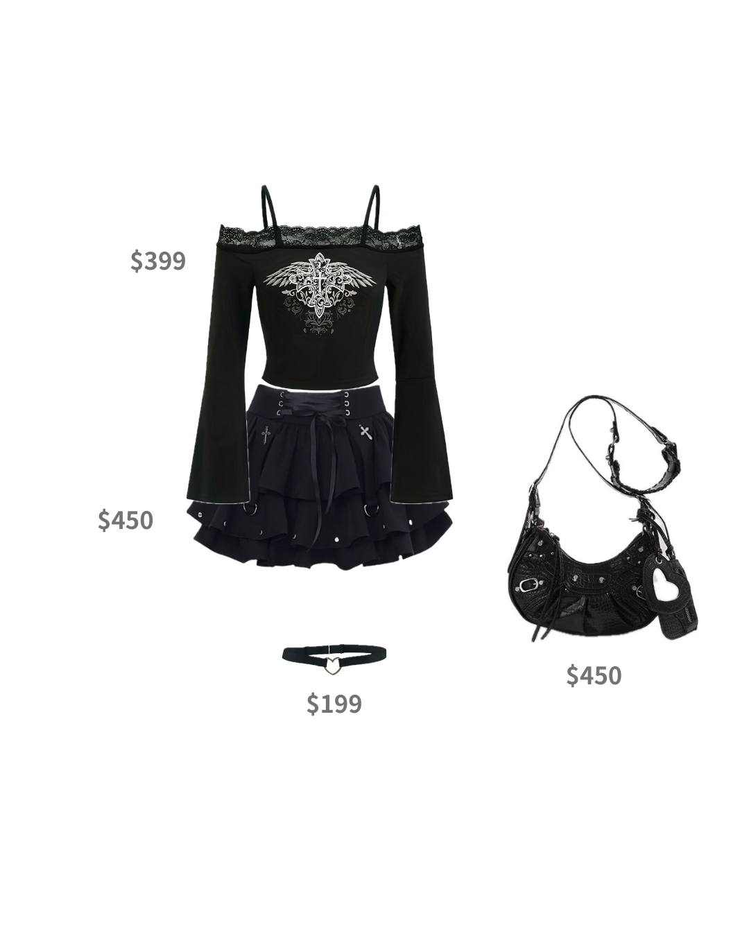 ＜Sumi-19＞甜亞y2k酷女孩套裝