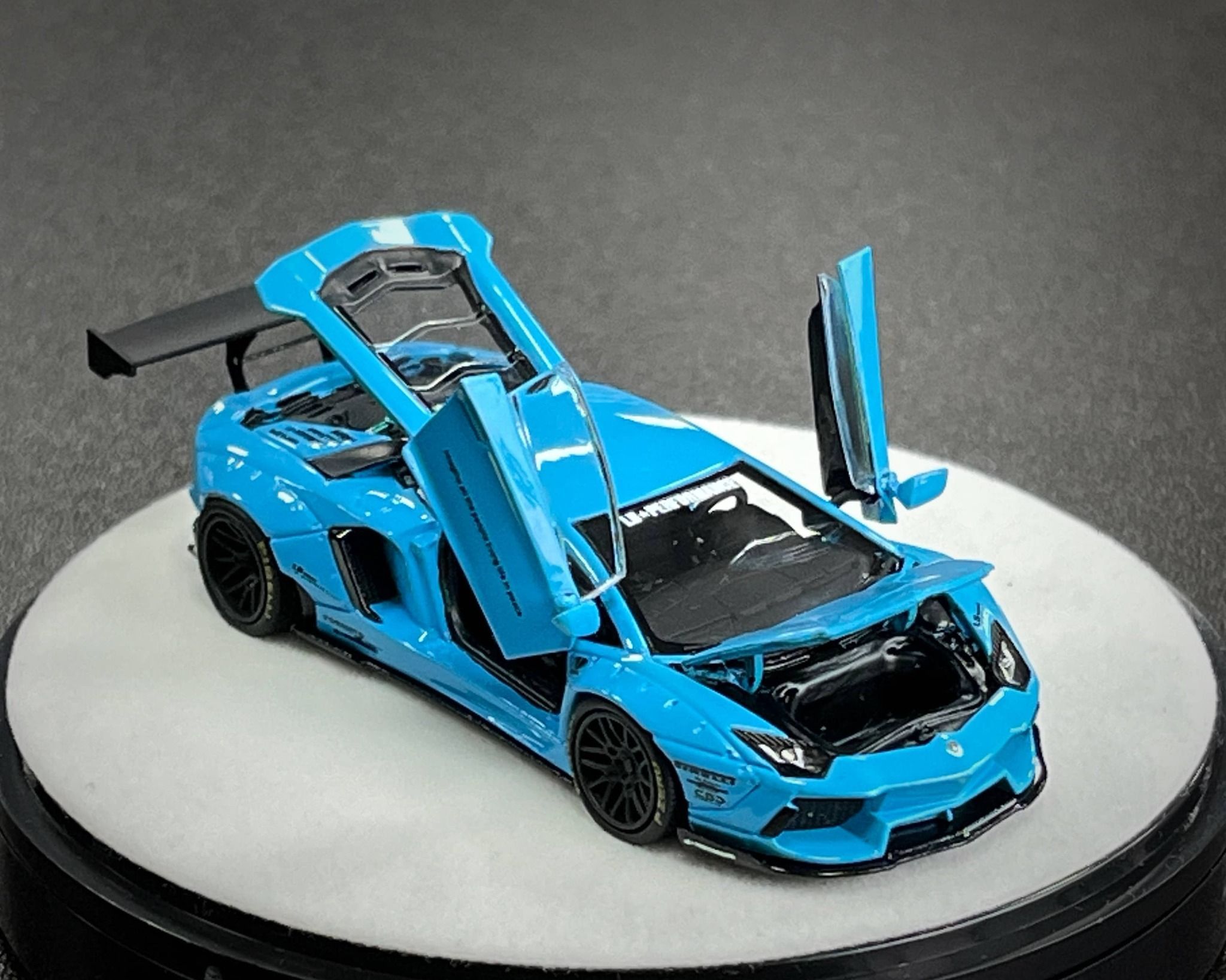 🐏（全新）PGM 1/64 LBWK Lamborghini Aventador LP700-4 寶貝藍全可開 豪華版