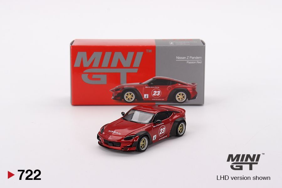 🐏（全新）1/64 MINI GT 722 Pandem Nissan 400Z