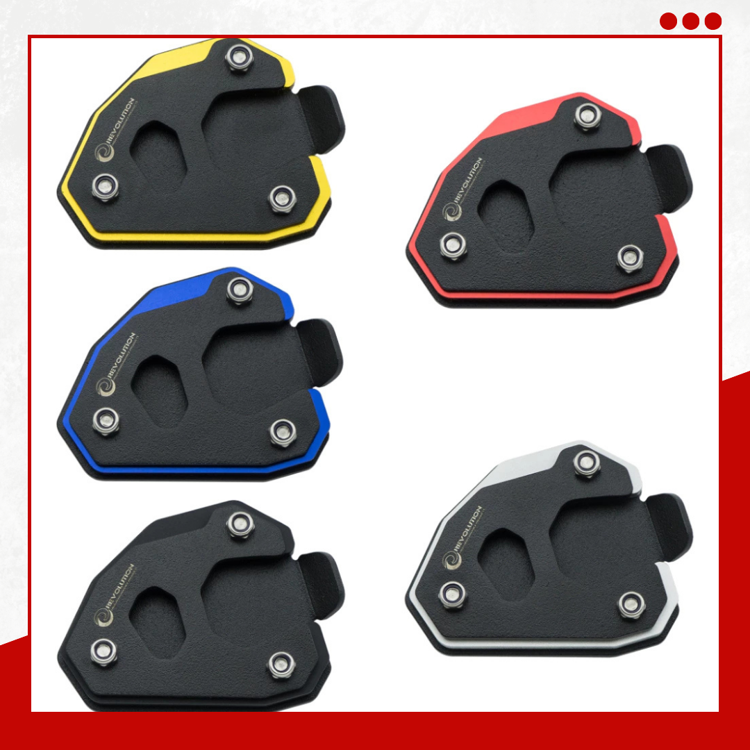 【預購】側柱加大底座 邊柱  黑色不鏽鋼 鋁 [REVOLUTION] HONDA Monkey125/ST125DAX