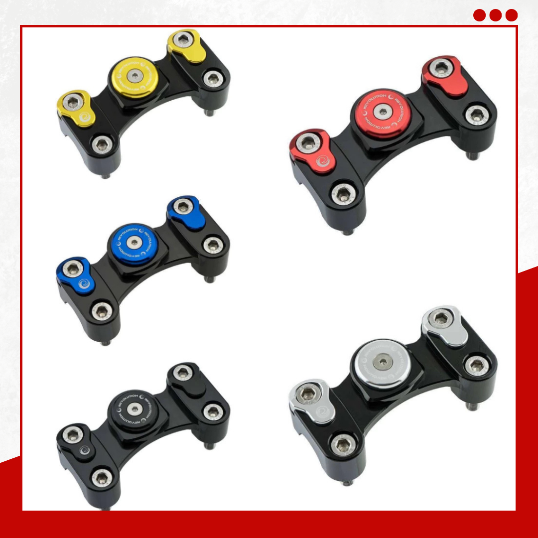 【預購】車把固定座 把手座 附手機支架孔 [REVOLUTION] HONDA Monkey125/MSX/Grom