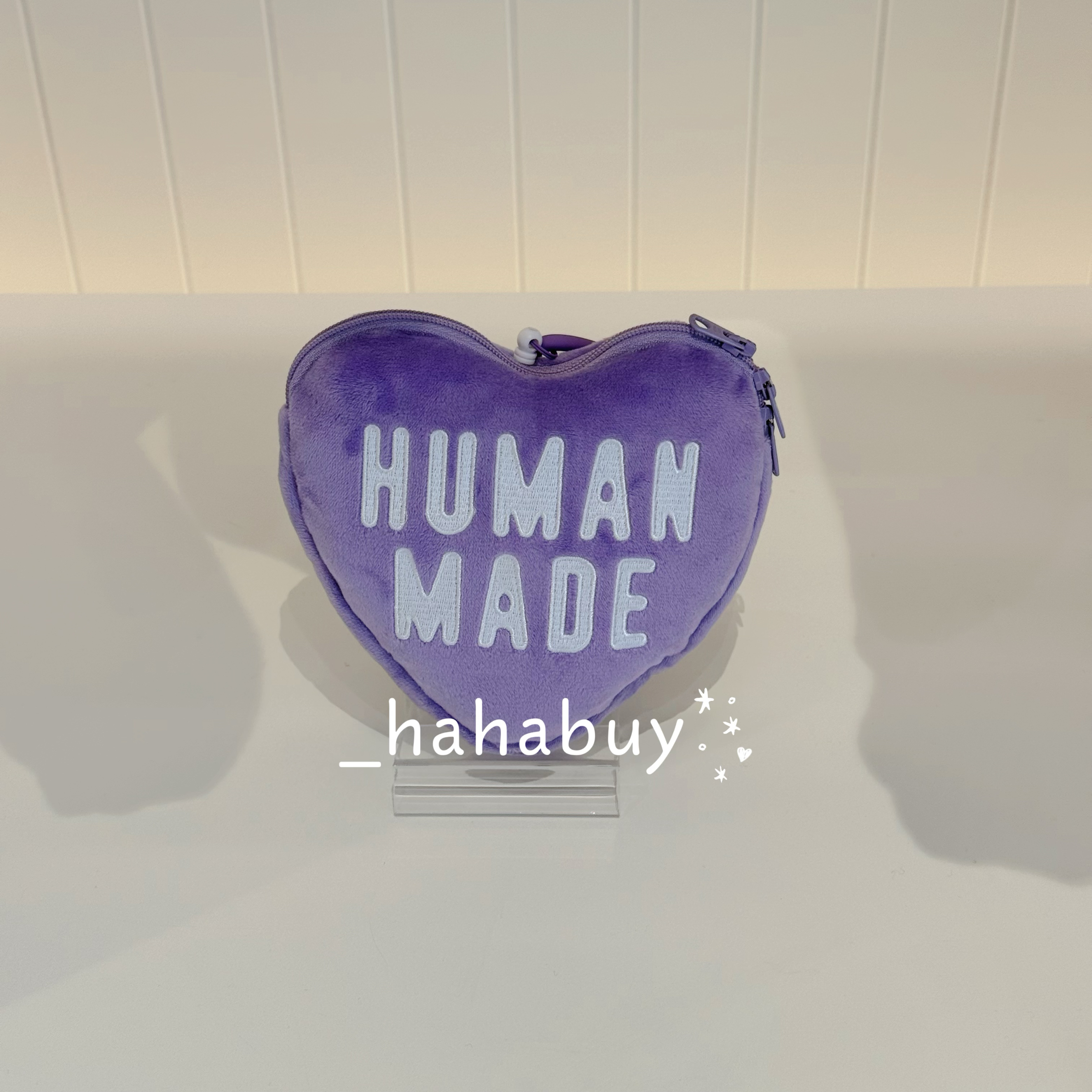 🇰🇷Human Made 狎鷗亭限定限量伸縮掛繩卡包💜