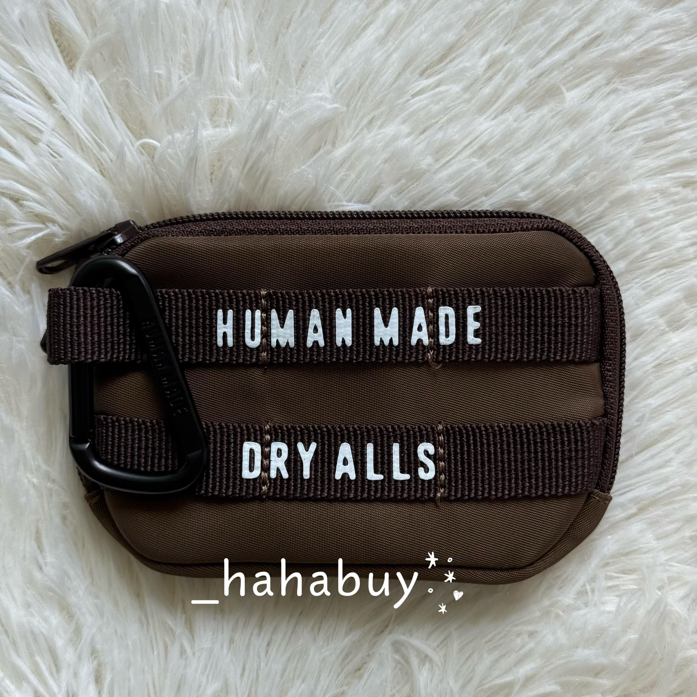 🇯🇵Human Made 登山扣卡包（咖啡色）