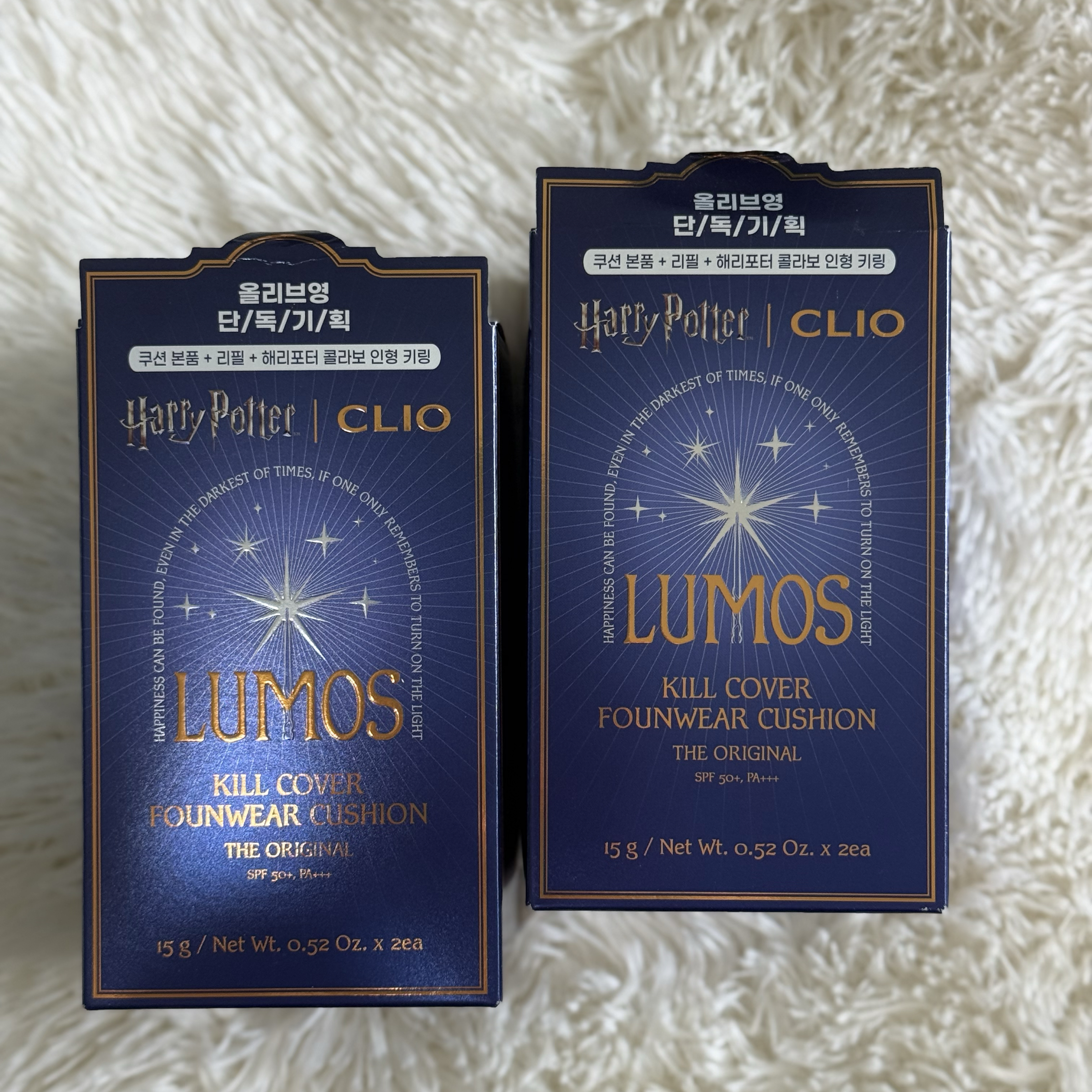 🇰🇷Clio哈利波特聯名彩妝 夜光氣墊粉撲