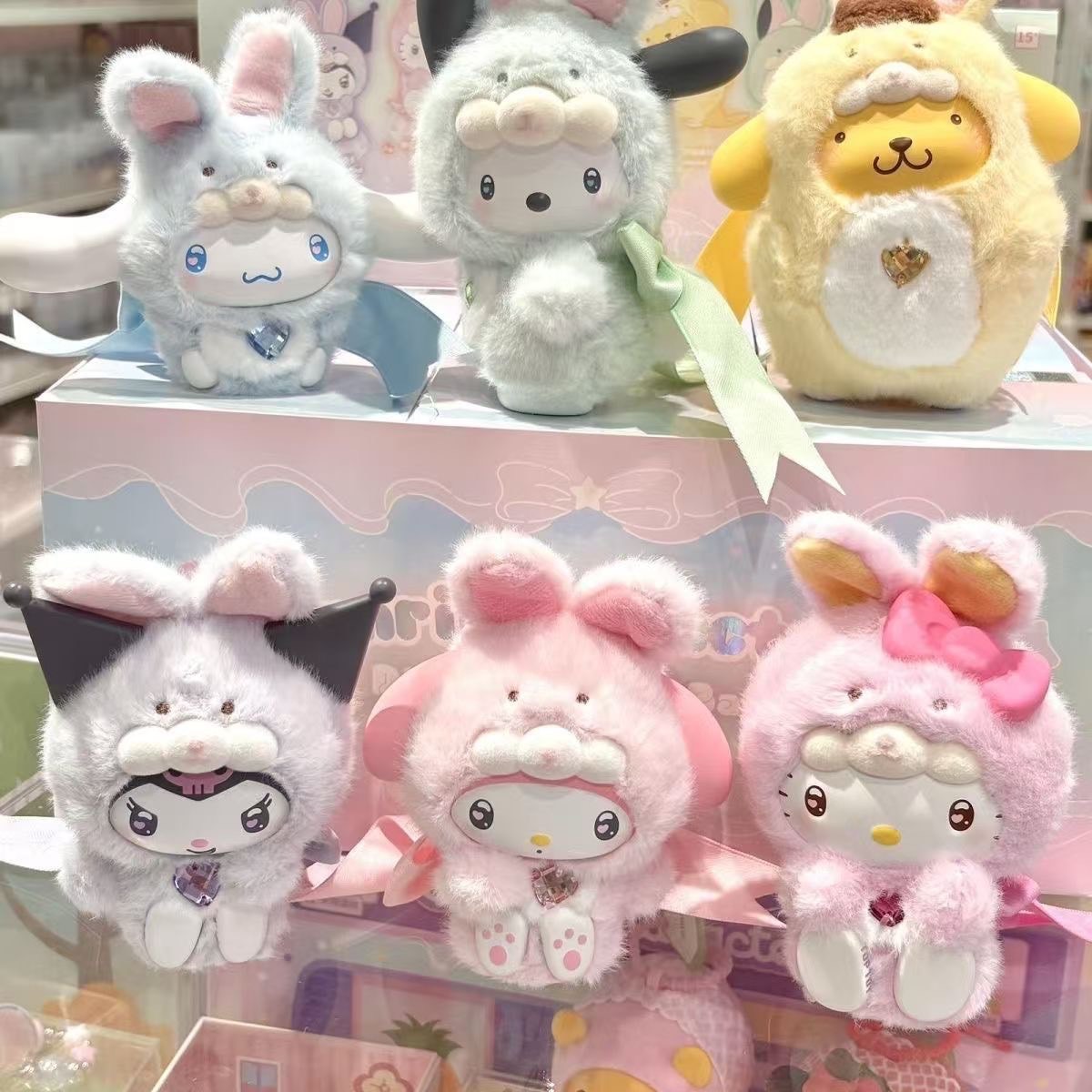 正品TOPTOY三麗鷗家族鑽石兔寶寶系列盲盒