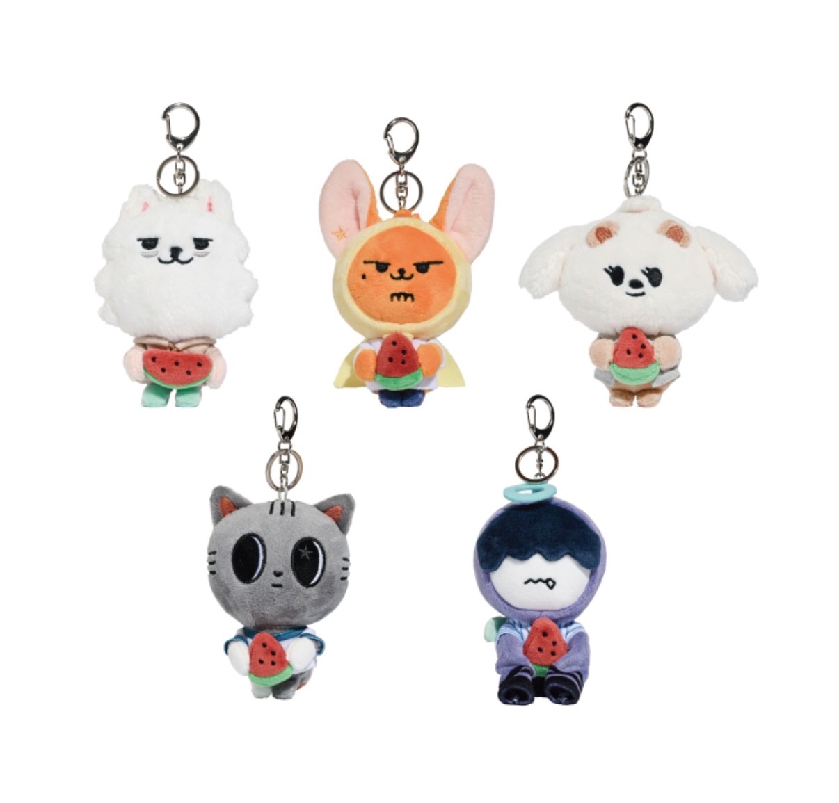 西瓜娃 SUMMER TOGETHER PLUSH KEYRING