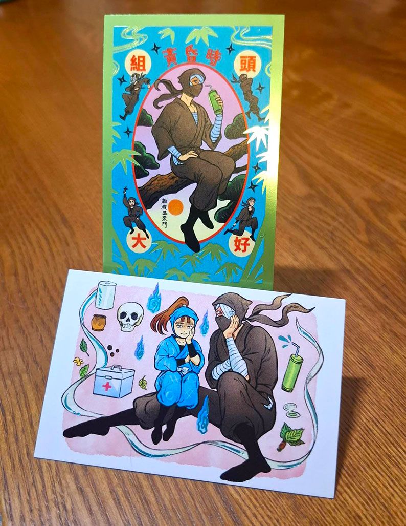 雜渡+伏木藏燙金拍立得組
