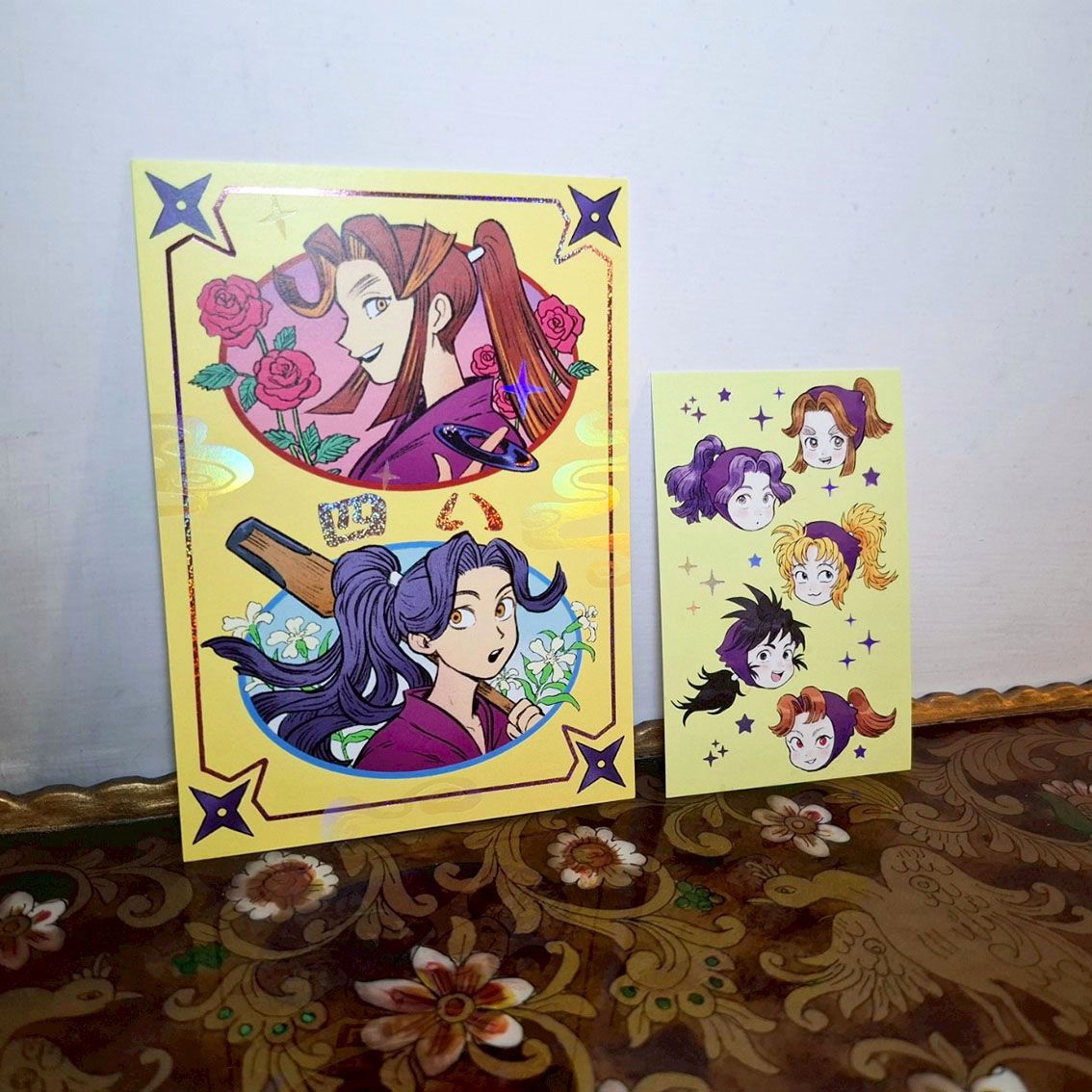 雙燙金四い+四年級卡