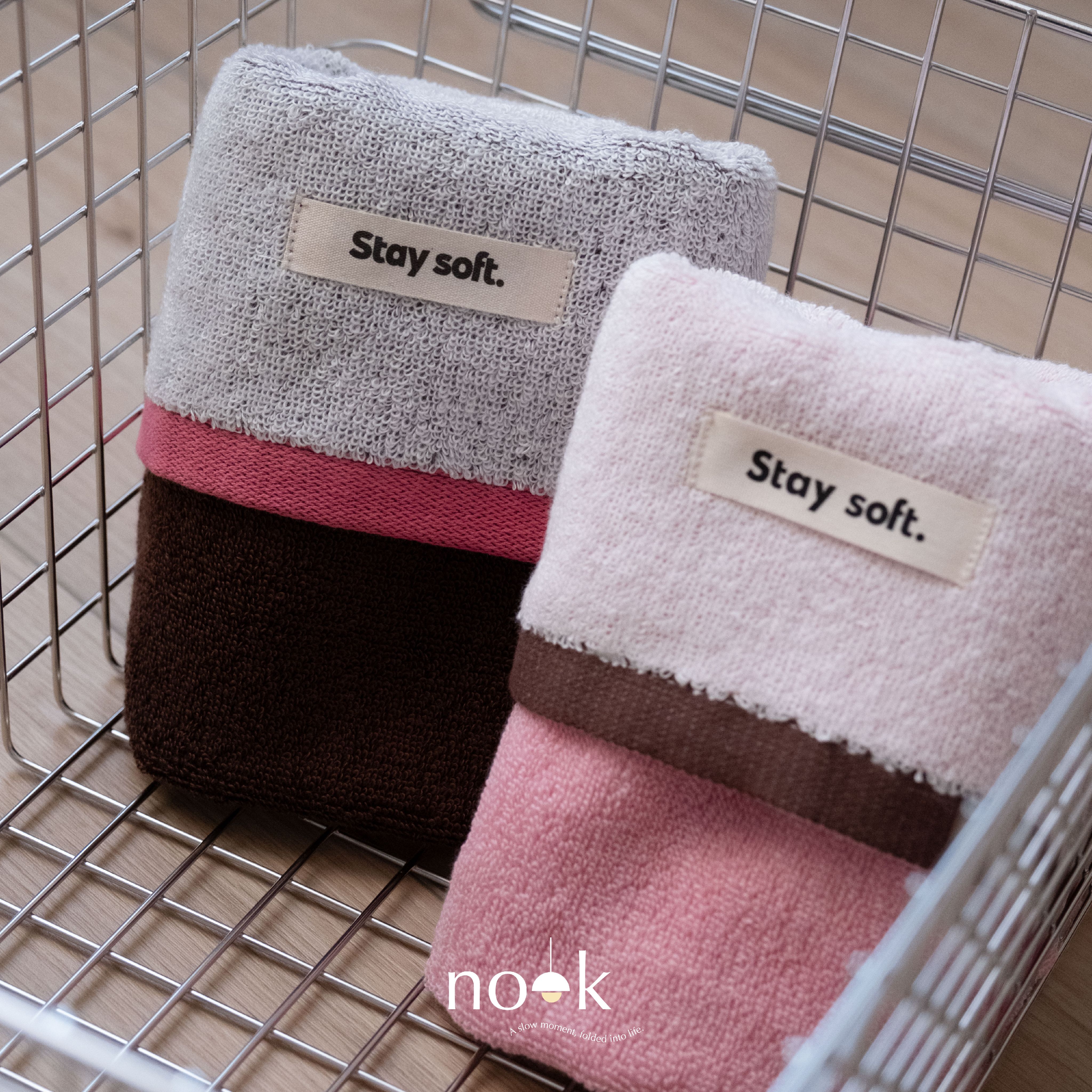 （現貨）【韓系拼色加厚毛巾】125g加厚款 吸水力強 長髮救星