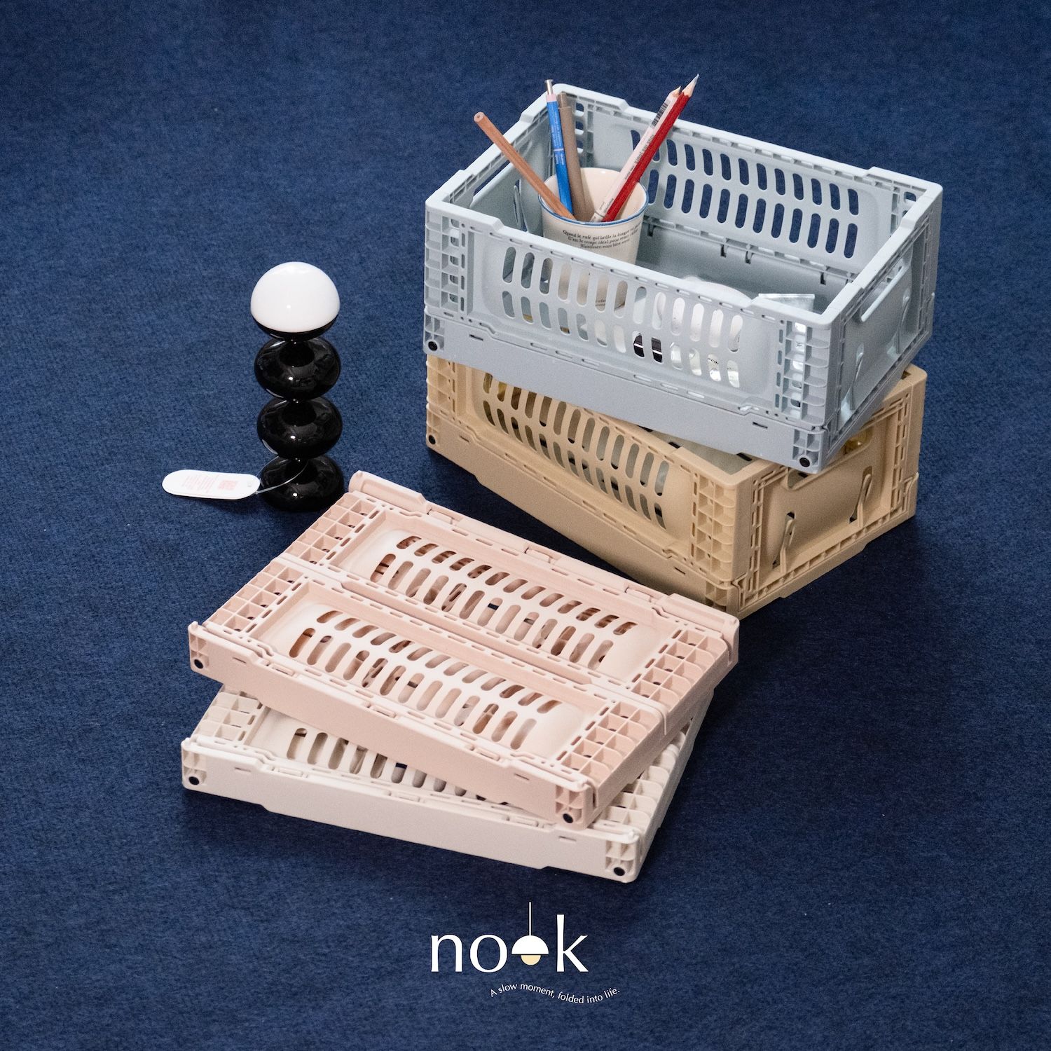 （現貨）韓系莫蘭迪收納籃｜兩款大小