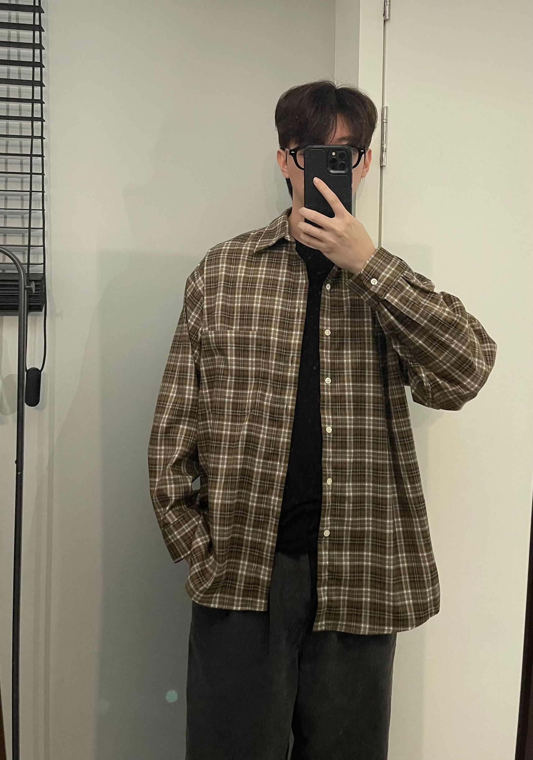 【ZEPH】韓國🇰🇷 經典格子襯衫