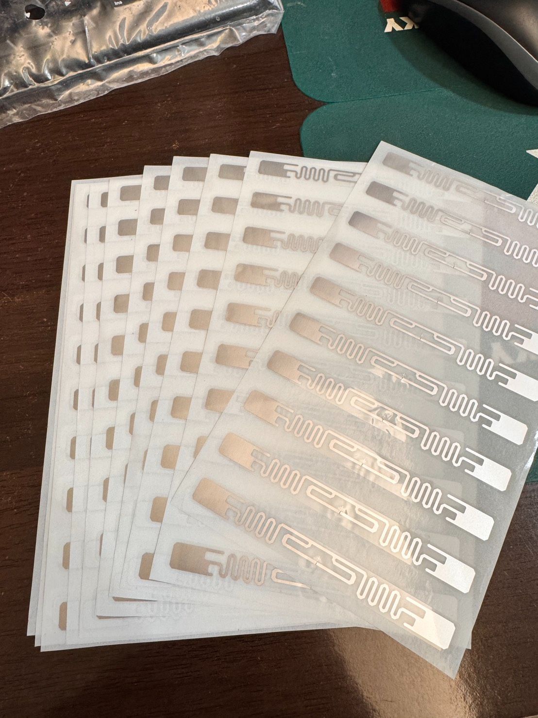 ETC RFID etag/e-tag/etc/UHF 915Mhz標籤/貼紙 車道感應貼紙 車庫 門禁 社區停車場