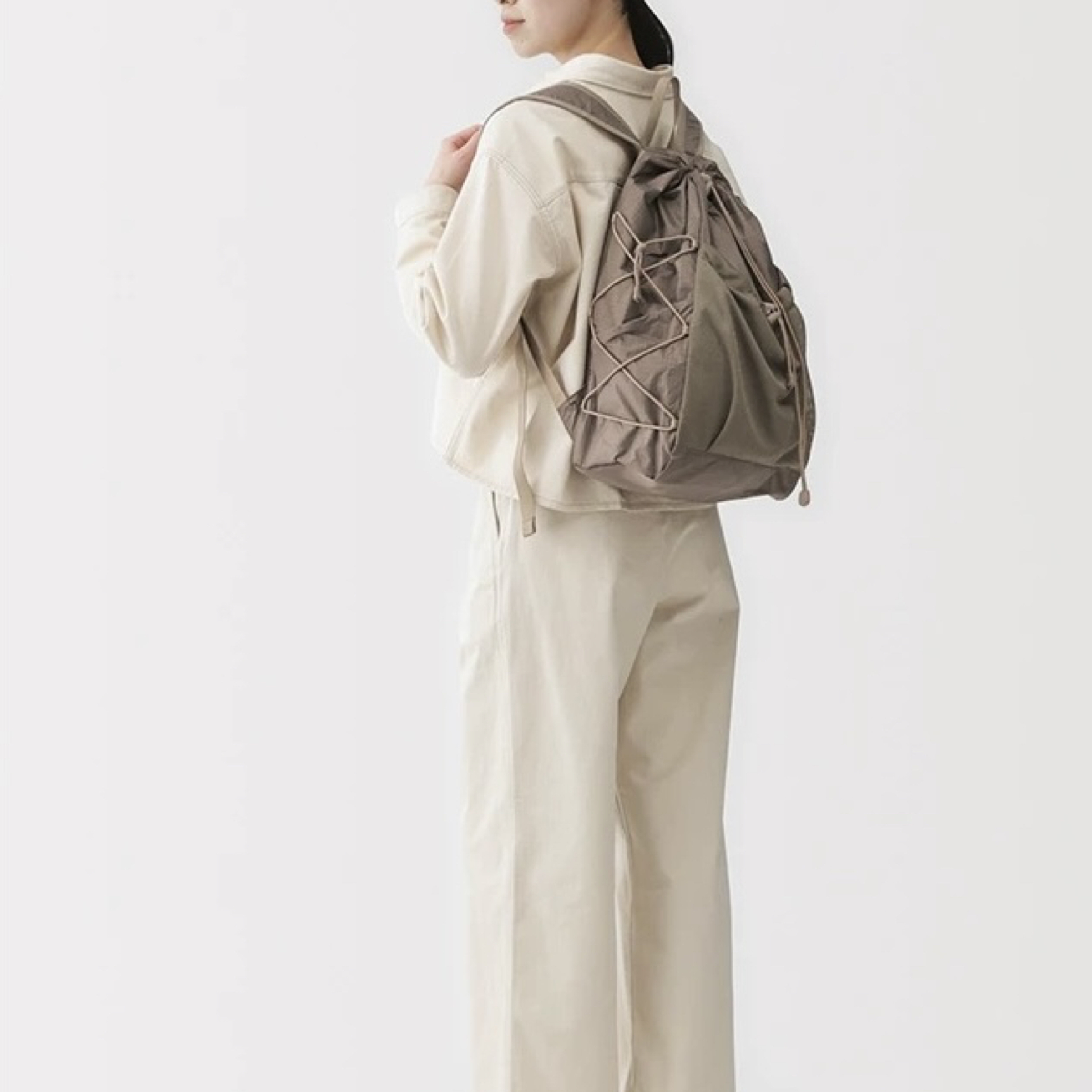 無印良品 MUJI 尼龍大容量後背包