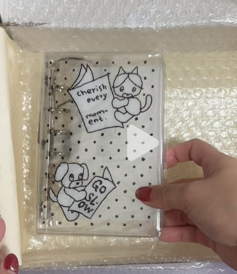 台灣➗手帳福箱（nio透明色A7）399