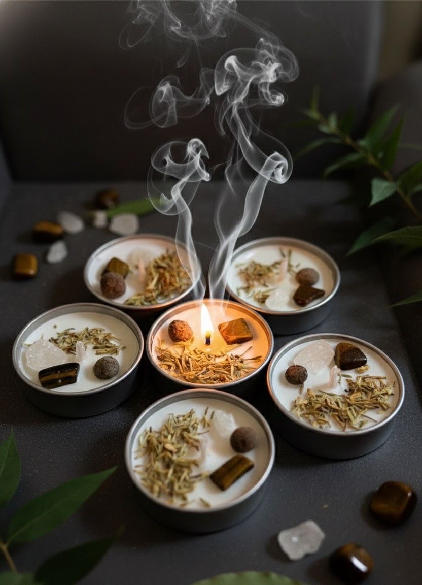 那個女孩｜【淨化能量蠟燭排除障礙】茶蠟.蠟燭.能量蠟燭、魔法蠟燭、顯化蠟燭、淨化蠟燭