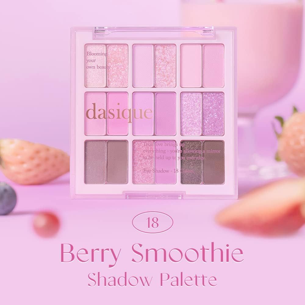 dasique Shadow Palette 18色冷調草莓奶昔眼影盤 🍓