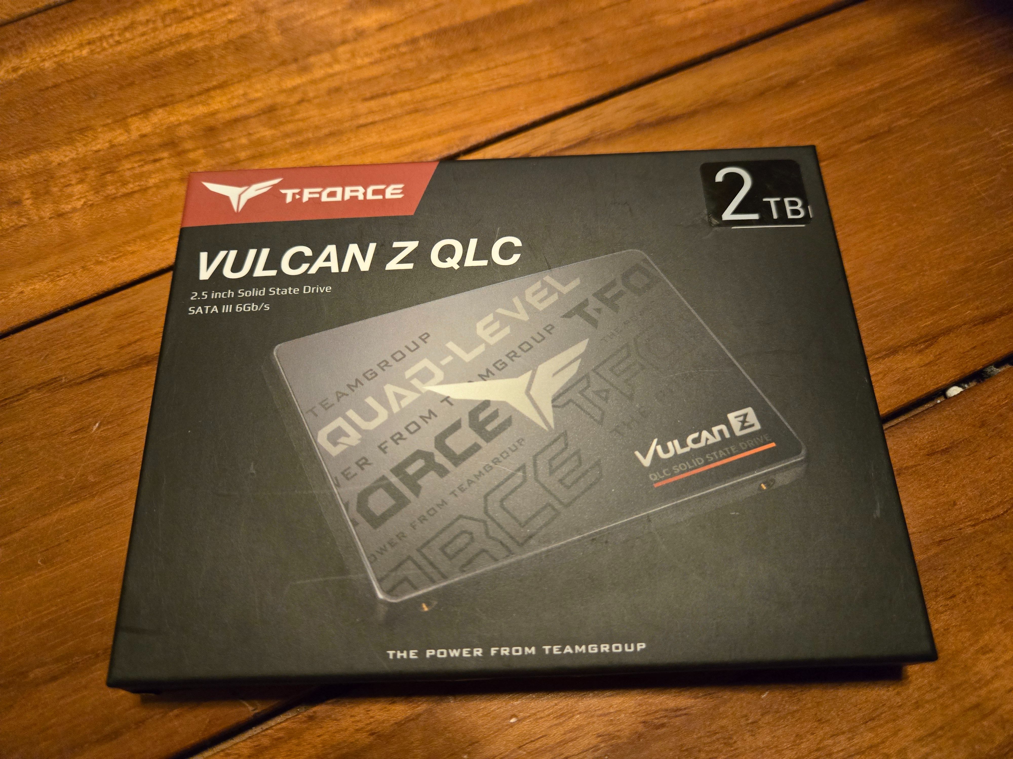 VULCAN Z QLC SATA2.5吋SSD 2TB