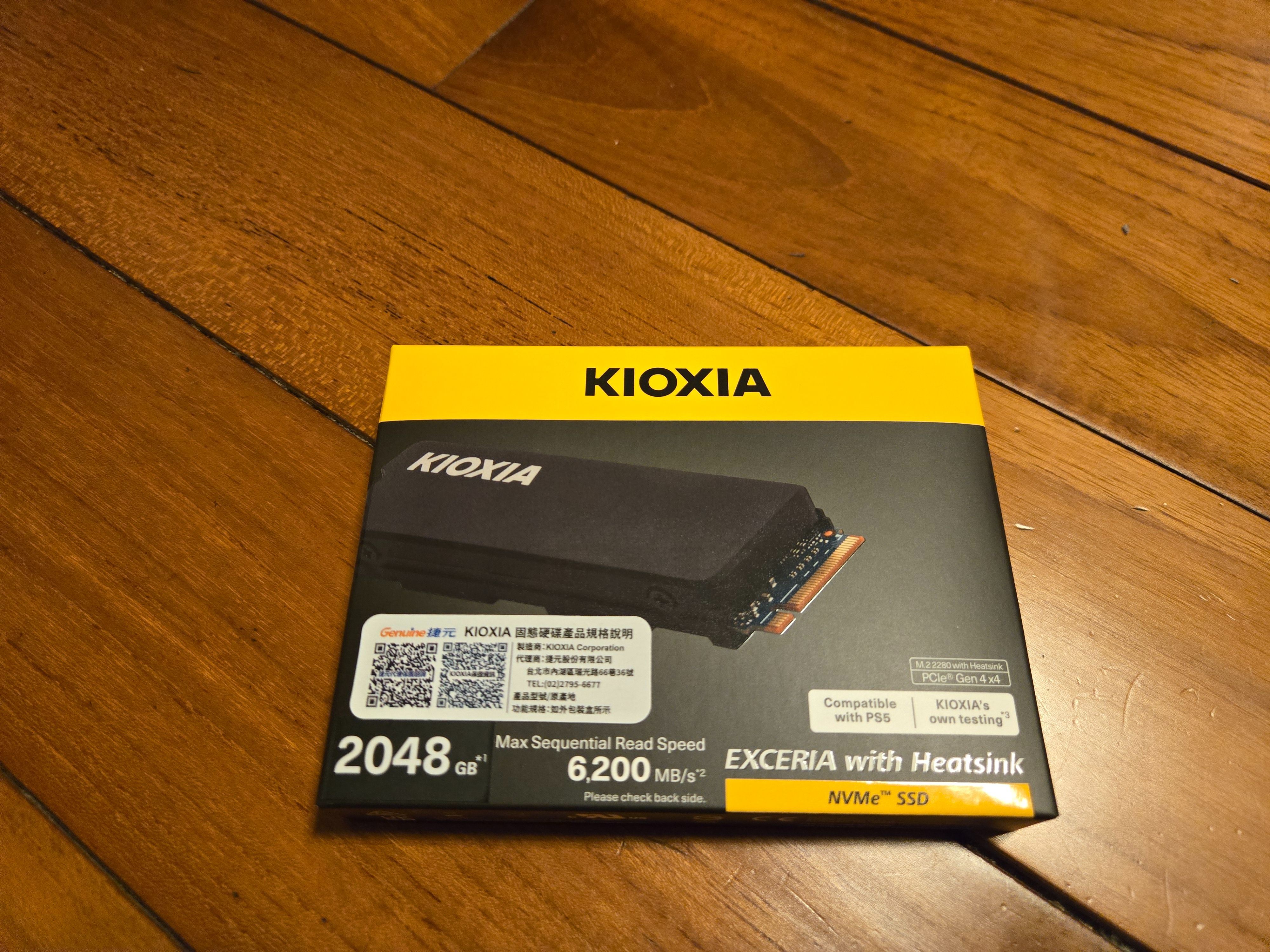 KIOXIA EXCERIA with Heatsink 2TB
