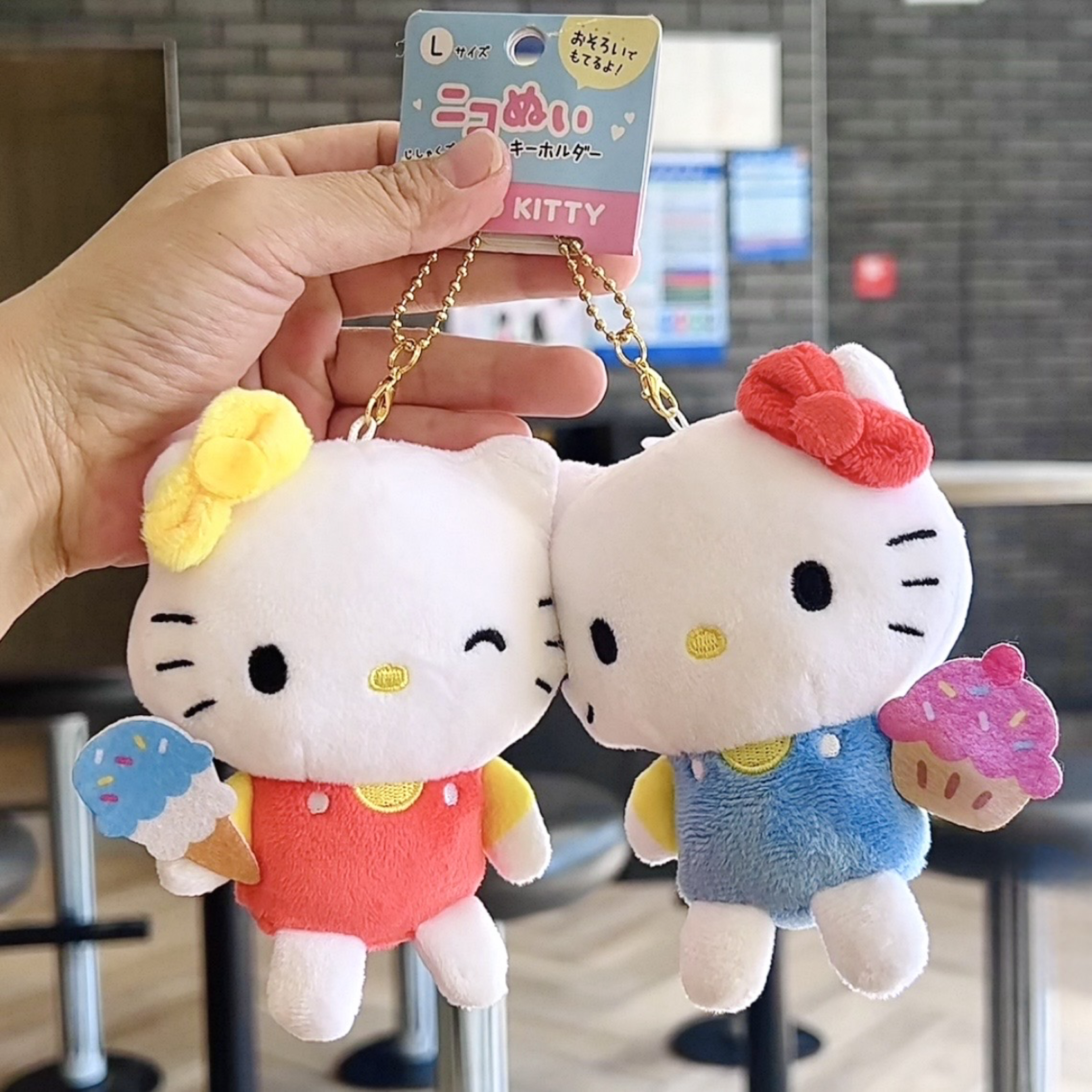 日本 三麗鷗 kitty 好朋友 磁鐵 吊飾