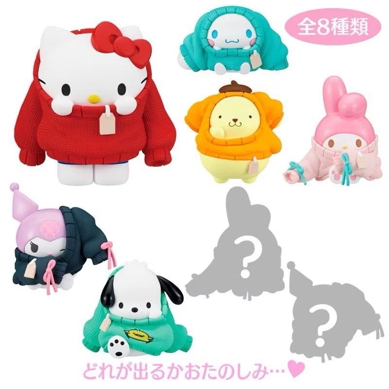 現貨 三麗鷗 換裝玩偶盲盒 確認款