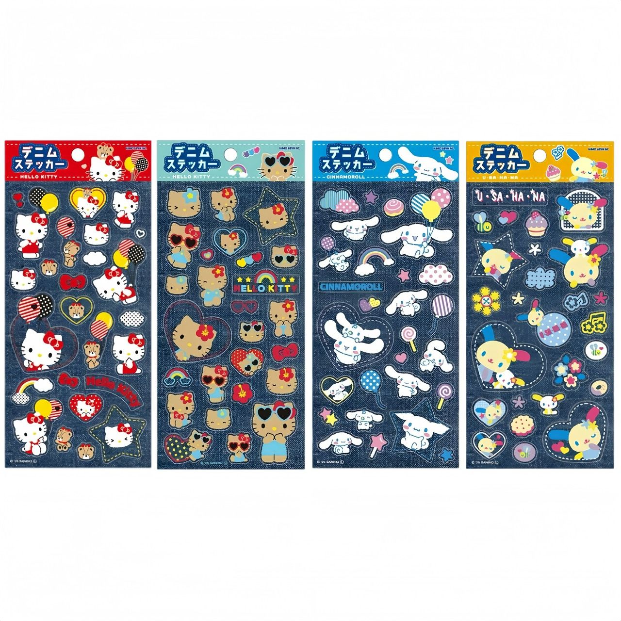 現貨 三麗鷗 牛仔系列貼紙