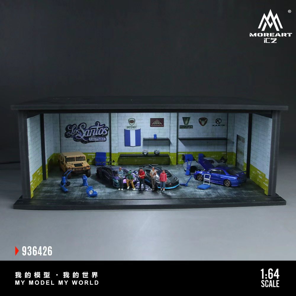 俠盜獵車手場景仿真模型