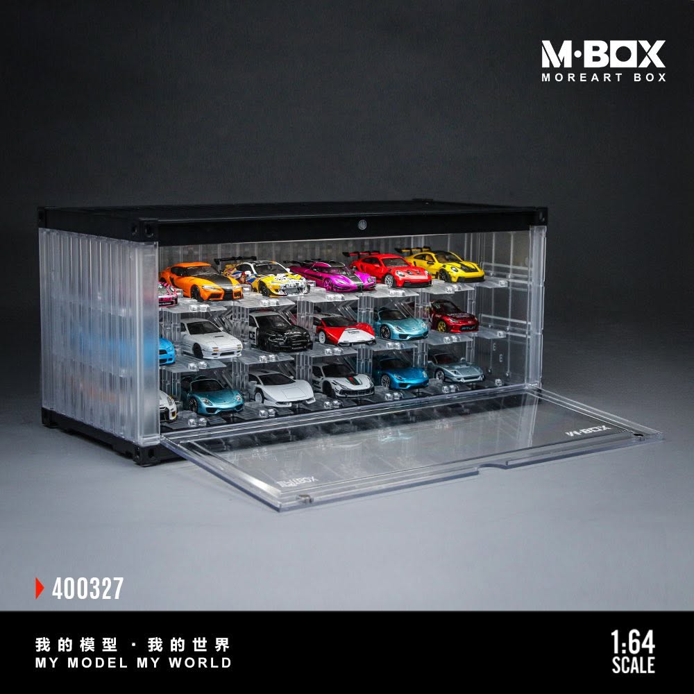 9/9 M-BOX 1/64 集裝箱模型收納場景