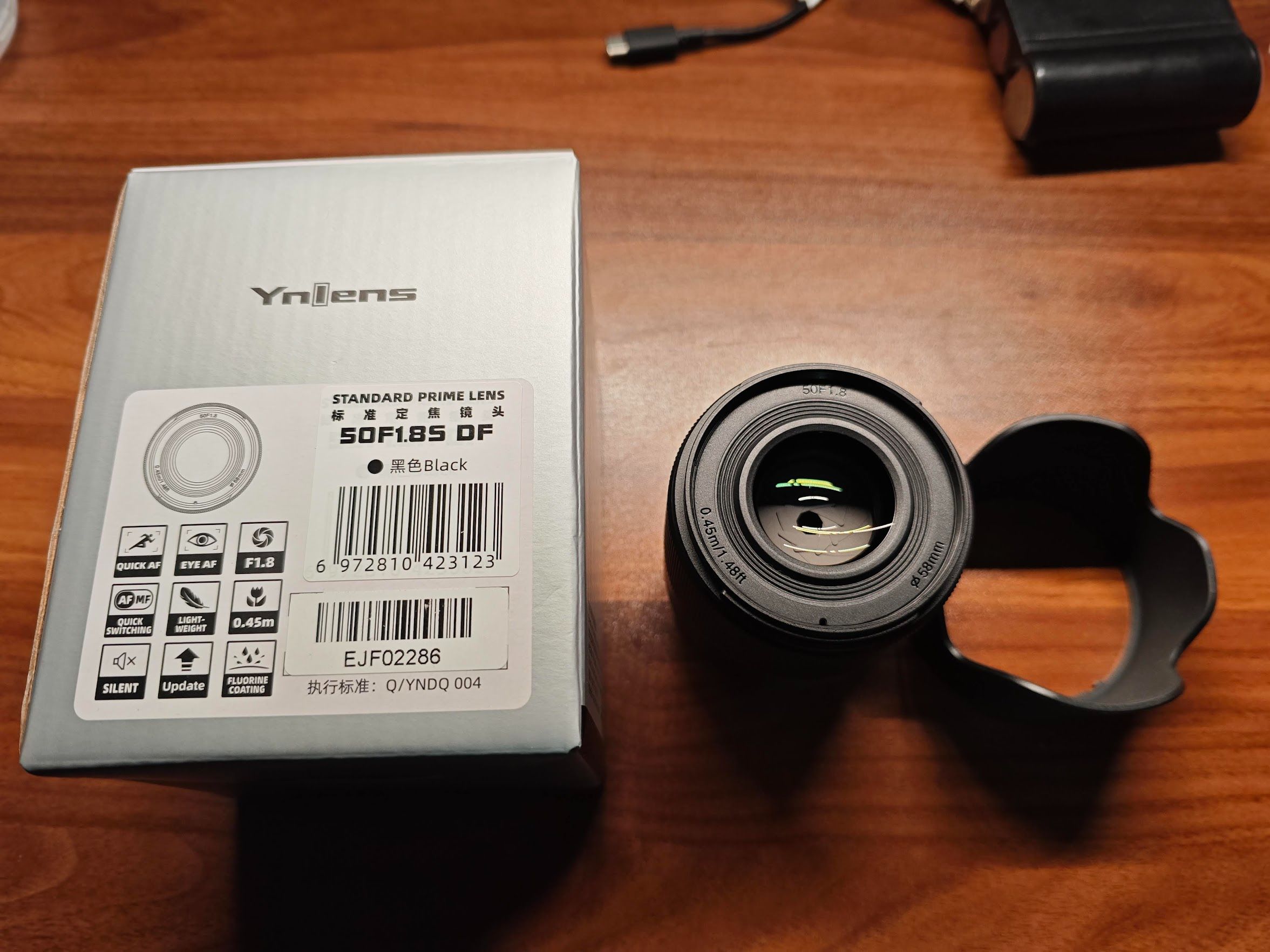 永诺50F1.8 Lite定焦 SONY E-mount