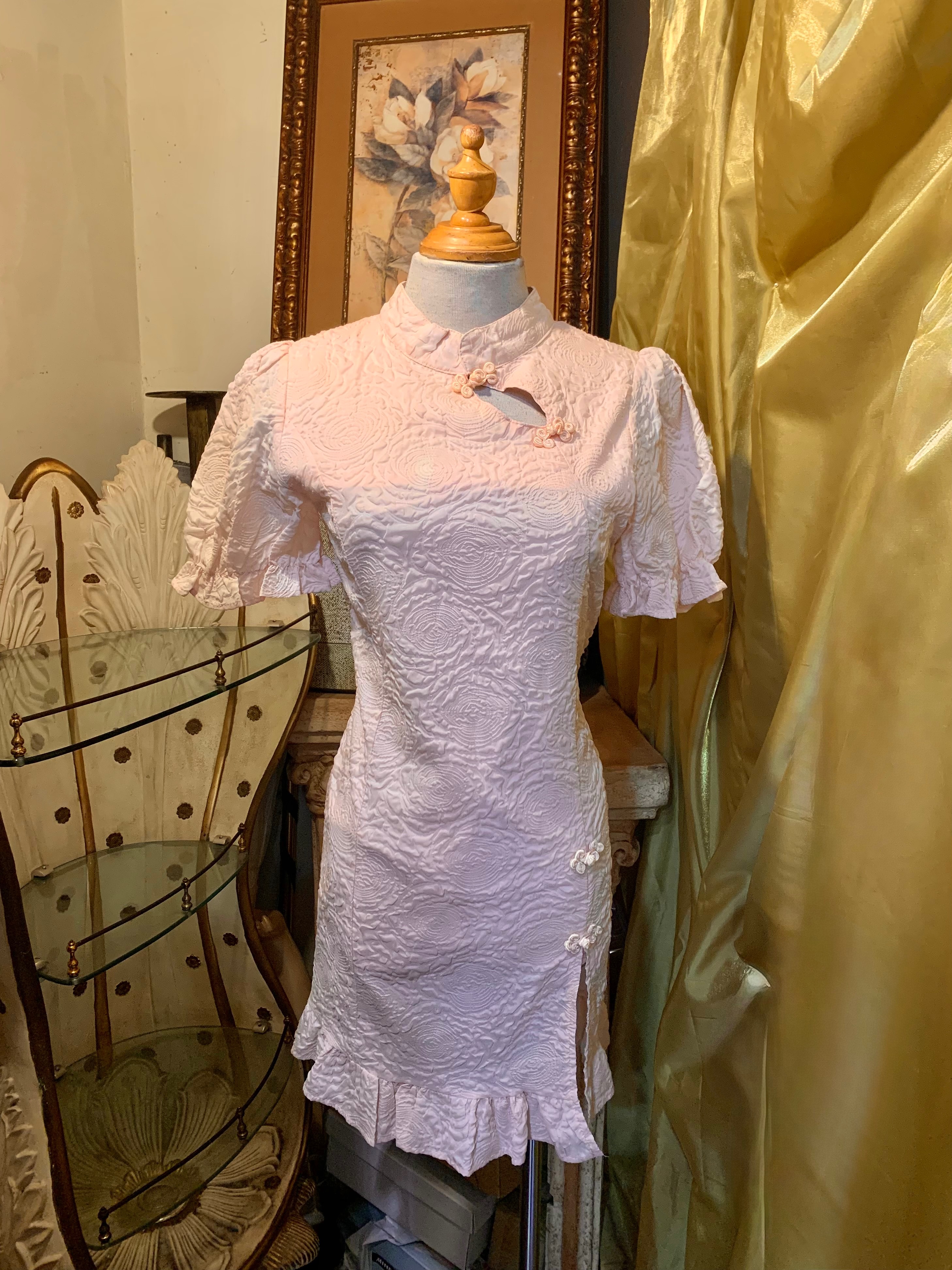 立體浮雕旗袍洋裝