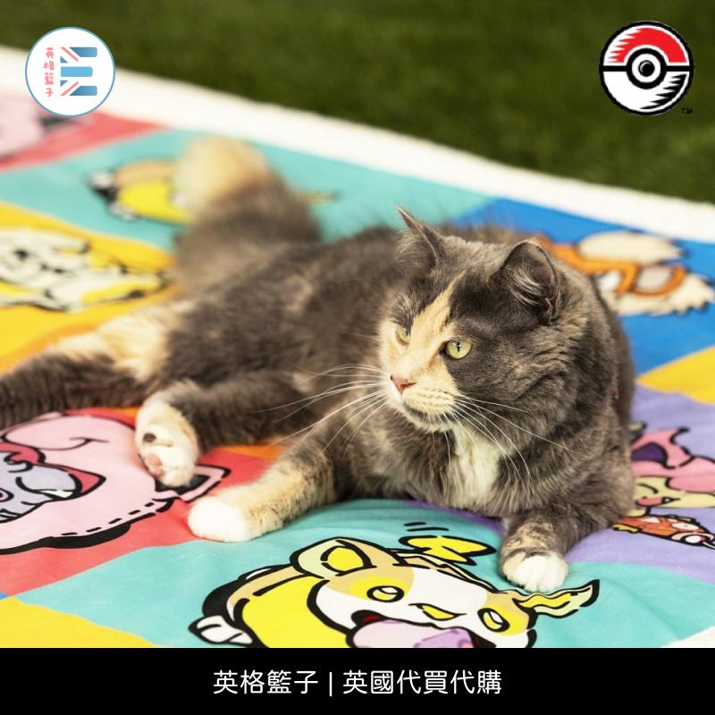 Pokemon Center  | 玩咖夥伴：格子毛毯