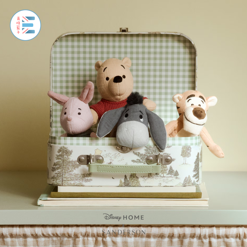 Disney Home x H＆M | 小熊維尼聯名棉布娃鈴，身高13cm（共四款）