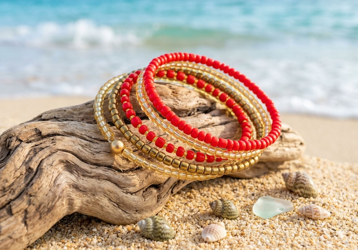 螺旋珠手鍊 ~ Spiral Bead Bracelet