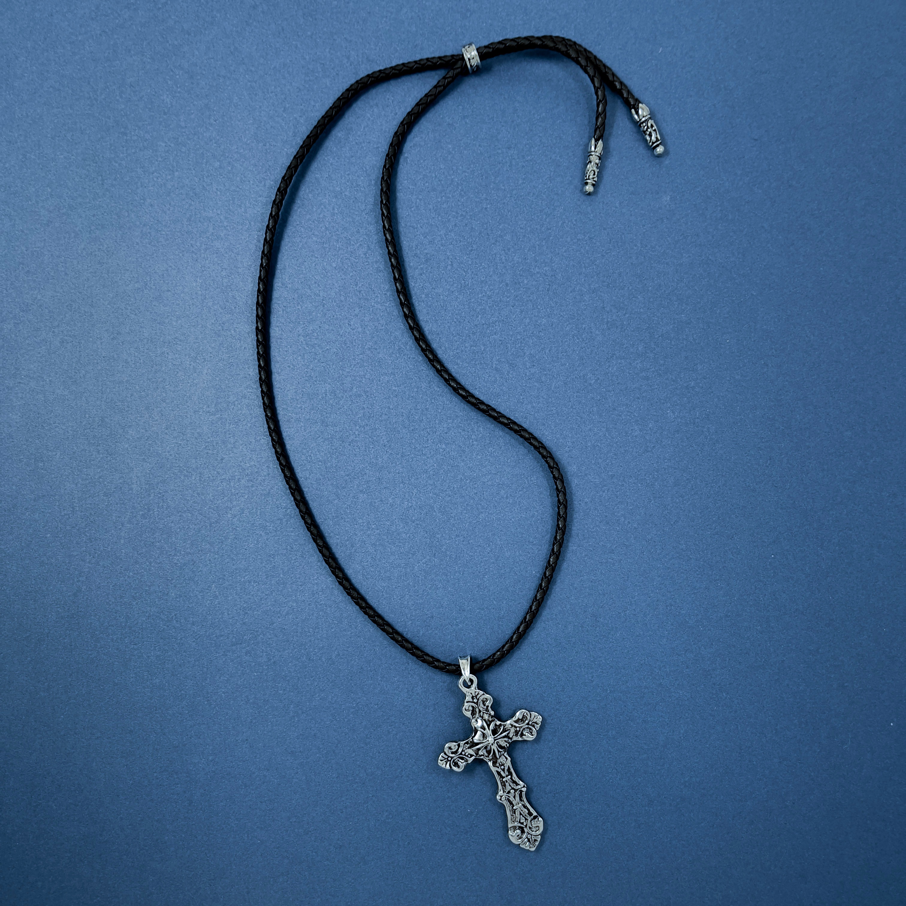 roots｜信仰宣告十字架繩鍊