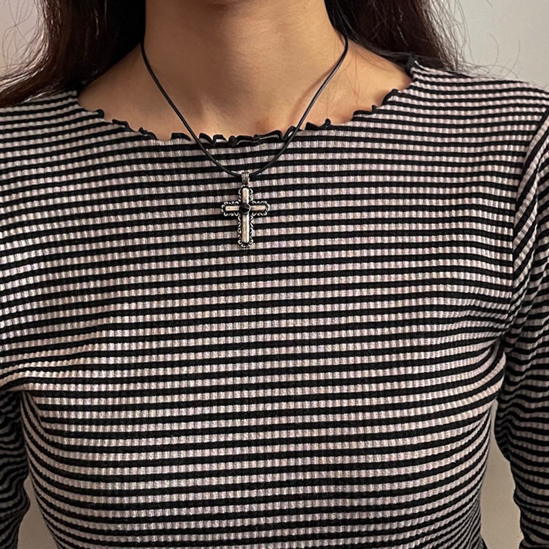 roots｜復古古典十字架繩鍊