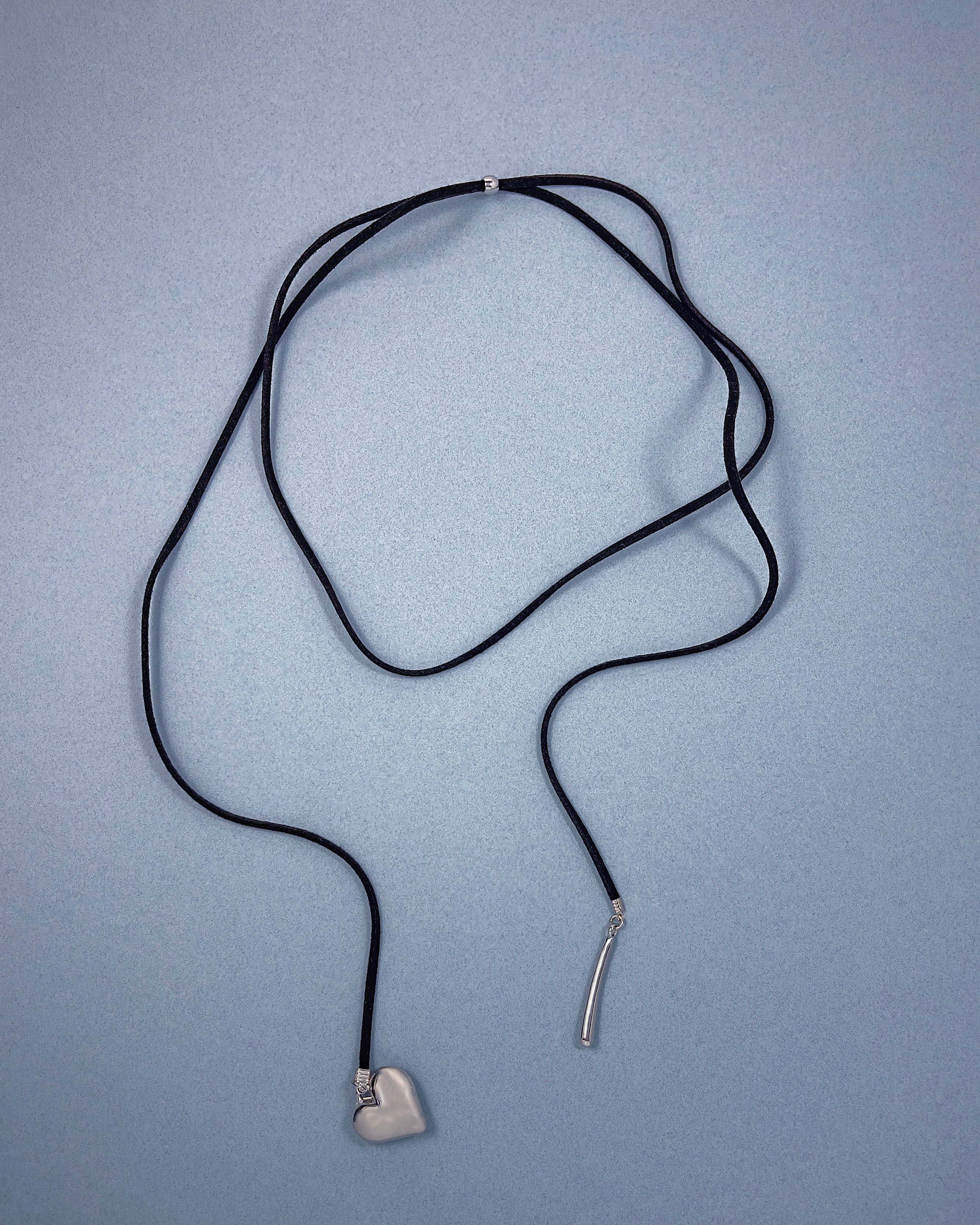 path｜愛心繩帶頸鍊