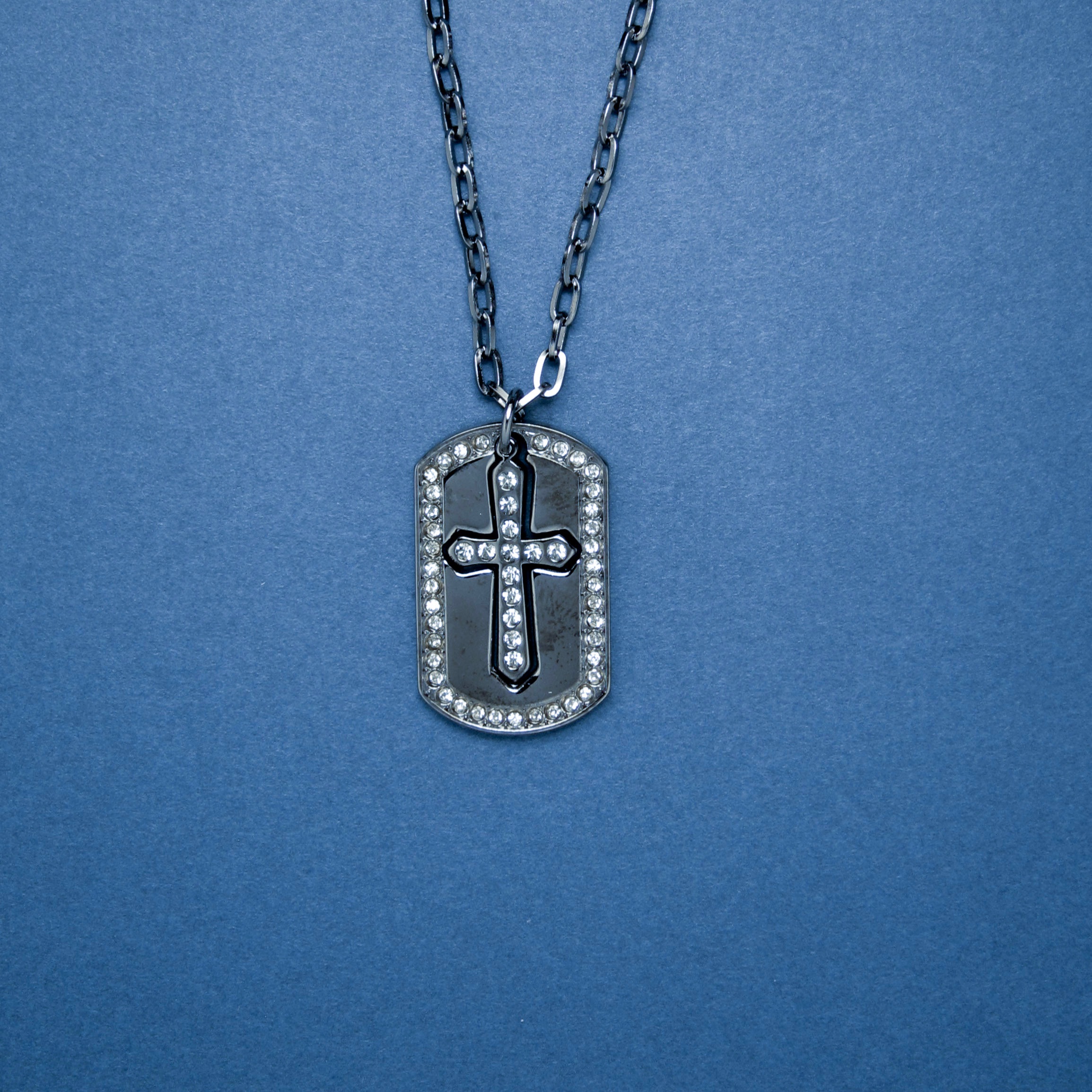 roots｜軍牌十字架項鍊