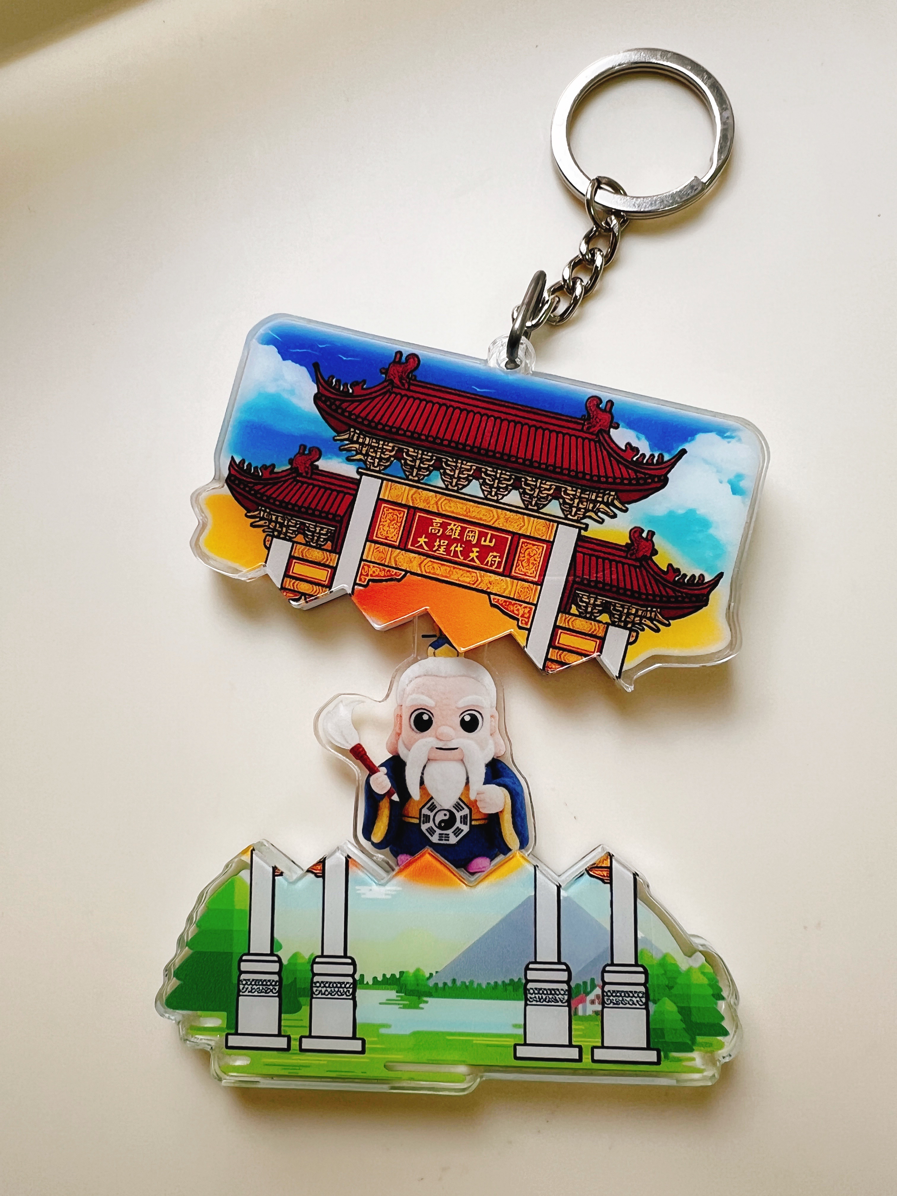 開開鑰匙圈 王禪老祖款