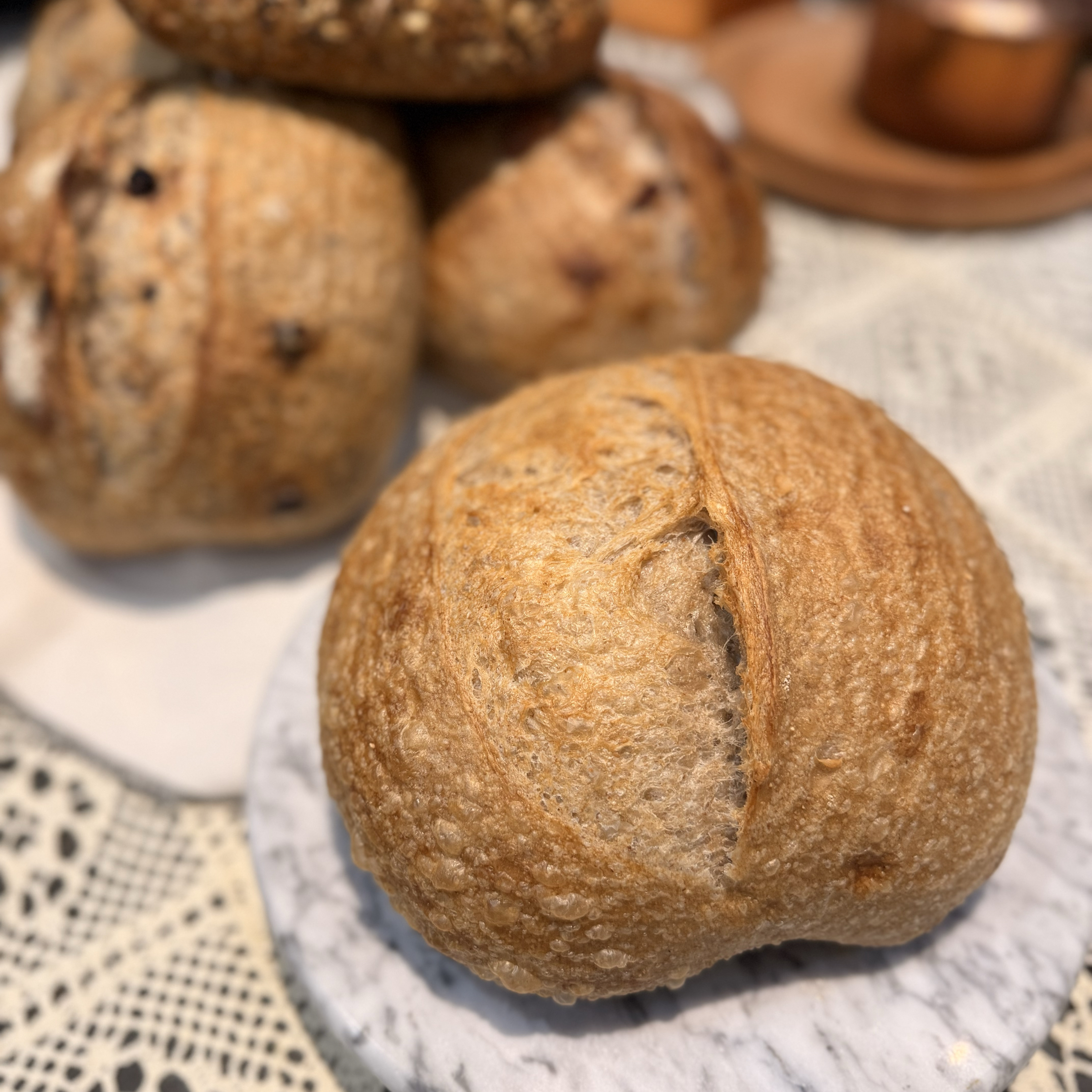 全麥鄉村歐包