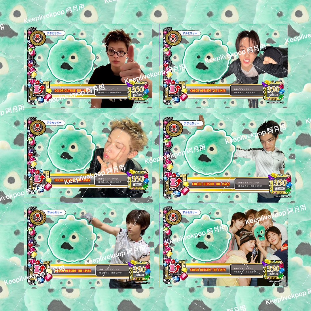 {NO.3} Cortis idol cards